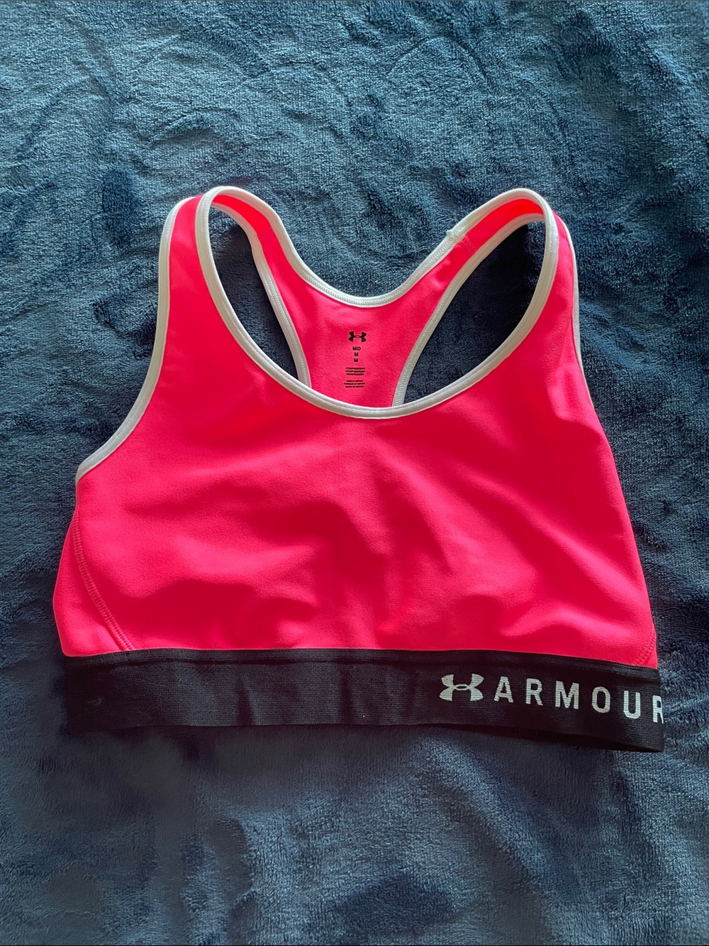 Under Armour Crossback Mid Sports Bra - Pink